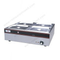 Shinelong factory outlet wholesale price 2-Pan food warmer bain marie with good effect of heat insulation